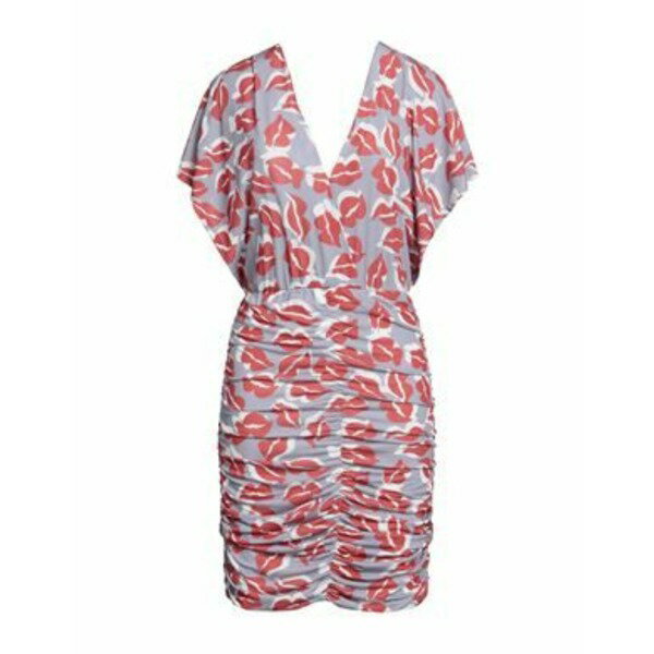 【送料無料】 レリッシュ レディース ワンピース トップス Mini dresses Grey