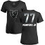 եʥƥ ǥ T ȥåץ Las Vegas Raiders NFL Pro Line by Fanatics Branded Women's Personalized Midnight Mascot TShirt Munford Jr,Thayer-77