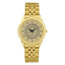 W[fB Y rv ANZT[ Rochester Yellow Jackets Team Medallion Rolled Link Bracelet Wristwatch -