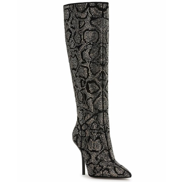 ジェシカシンプソン レディース ブーツ シューズ Women's Lovienn Stiletto Knee-High Dress Boots, Re..