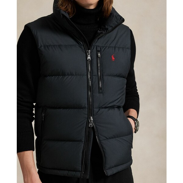 ラルフローレン メンズ ジャケット＆ブルゾン アウター Men's The Gorham Down Vest Polo Black