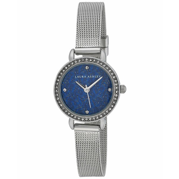 ローラアシュレイ レディース 腕時計 アクセサリー Women's Gemstone Silver-Tone Alloy Bracelet Watch 26mm Silver-Tone