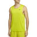 ナイキ メンズ シャツ トップス Nike Men's Dri-FIT Ready Fitness Tank Top Bright Cactus