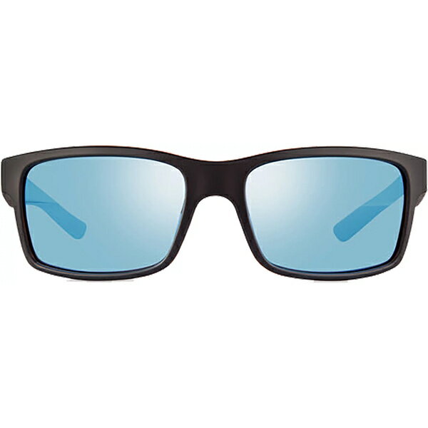 レボ メンズ サングラス・アイウェア アクセサリー Revo Crawler XL Polarized Sunglasses Matte Black/Blue