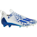 アディダス メンズ サッカー スポーツ adidas Men's adizero 12.0 Mismatch Football Cleats White/Royal