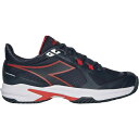 ディアドラ メンズ テニス スポーツ Diodora Men's Trofeo 2 AG Pickleball Shoes Blue/White/Red