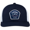 LEFC Y Xq ANZT[ Callaway Men's CG Trucker Golf Hat Navy