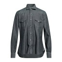 【送料無料】 ダンディライフ バイ バルバ メンズ シャツ トップス Denim shirts Blue