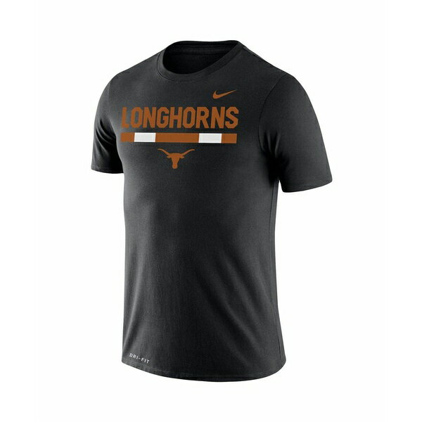 ナイキ メンズ Tシャツ トップス Men's Black Texas Longhorns Team Dna Legend Performance T-shirt Black