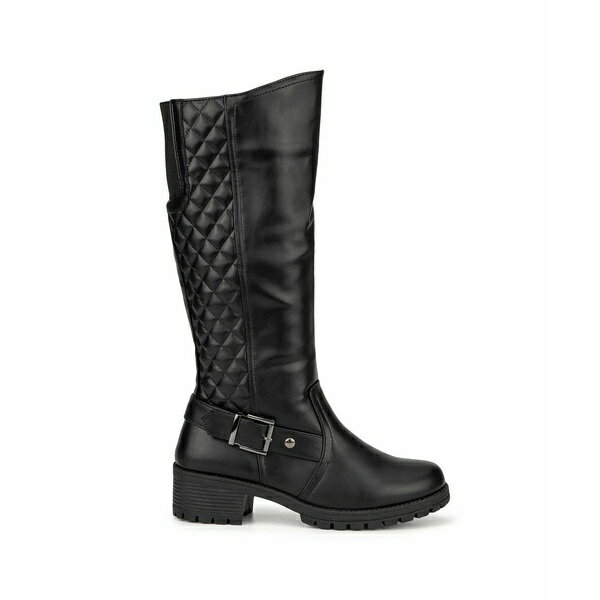 オリビアミラー レディース ブーツ＆レインブーツ シューズ Women's Angel Side Buckle Riding Boots Black