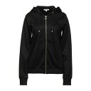 PATRIZIA PEPE パトリツィア ペペ パーカー・スウェットシャツ アウター レディース Sweatshirts Black