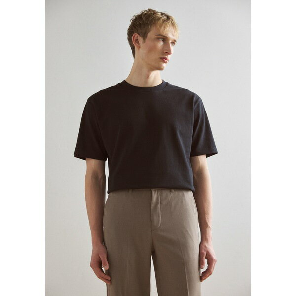 リンドーバーグ メンズ Tシャツ トップス O NECK TEE OVERSIZE - Basic T-shirt - navy