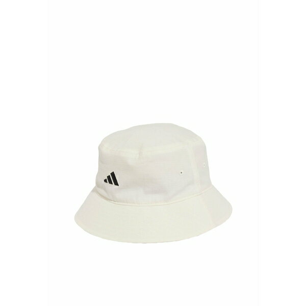アディダス レディース 帽子 アクセサリー SPORTSWEAR BUCKET - Hat - off white black
