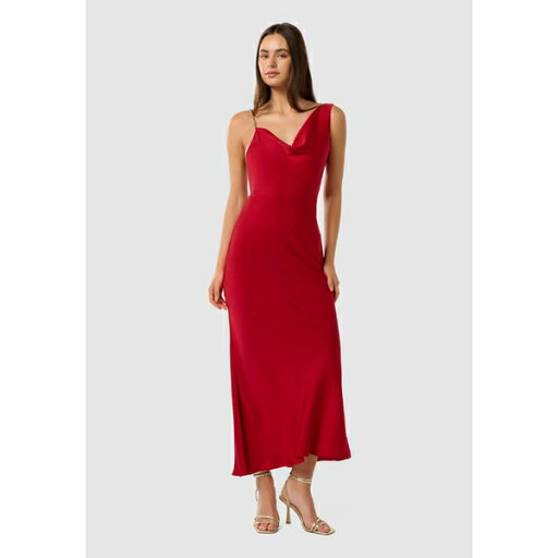 フォーエバー ニュー レディース ワンピース トップス LOUISA - Cocktail dress / Party dress - red フォーエバー ニュー レディース ワンピース トップス LOUISA - Cocktail dress / Party dress - red
