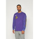 ナイキ メンズ バスケットボール スポーツ NBA CITY EDITION LOS ANGELES LAKERS LONG SLEEVE TEE - Long...