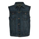 アーバン クラシックス メンズ ジャケット&ブルゾン アウター Waistcoat - denimblue(4)