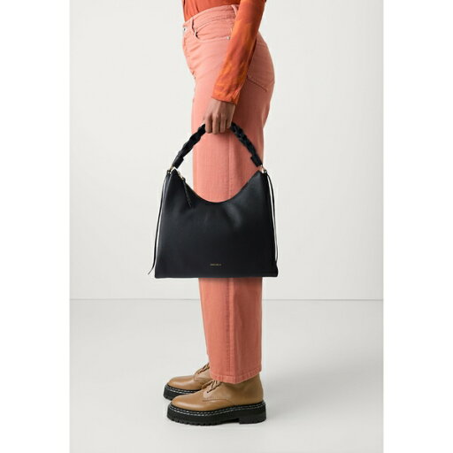 コチネレ レディース ハンドバッグ バッグ BOHEME GRANA DOUBLE - Handbag - noir/cuir コチネレ レディース ハンドバッグ バッグ BOHEME GRANA DOUBLE - Handbag - noir/cuir
