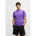 ボス メンズ バスケットボール スポーツ PARIQ - Polo shirt - dark purple three