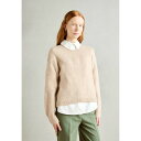マルコポーロ レディース ニット&セーター アウター LONGSLEEVE ROUNDNECK - Jumper - blushed camel