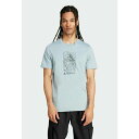 アディダス テレックス メンズ バスケットボール スポーツ GRAPHIC TEE - Print T-shirt - magic grey met