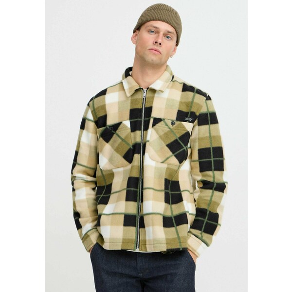 ブレンド メンズ パーカー・スウェットシャツ アウター Fleece jacket - forest night