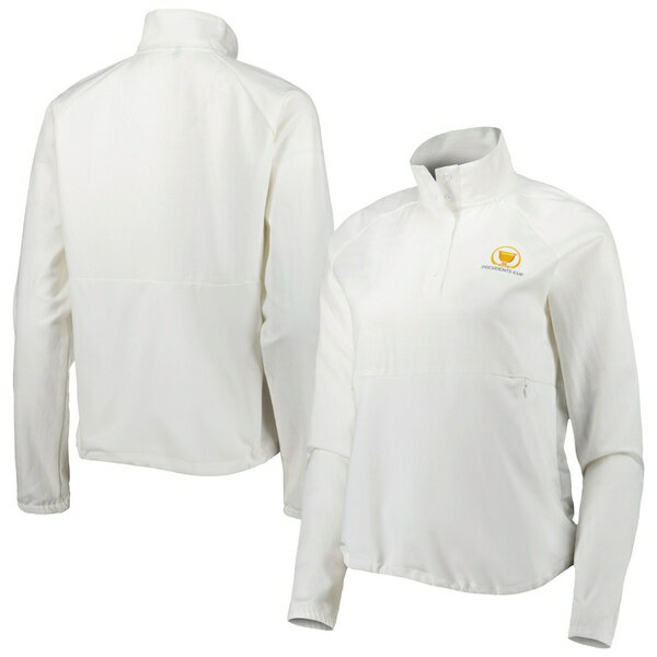 ǥ ǥ 㥱åȡ֥륾  adidas Women's 2022 Presidents Cup QuarterSnap Raglan Jacket White