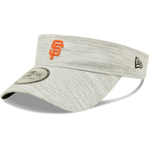 ニューエラ メンズ 帽子 アクセサリー San Francisco Giants New Era Distinct Visor Gray