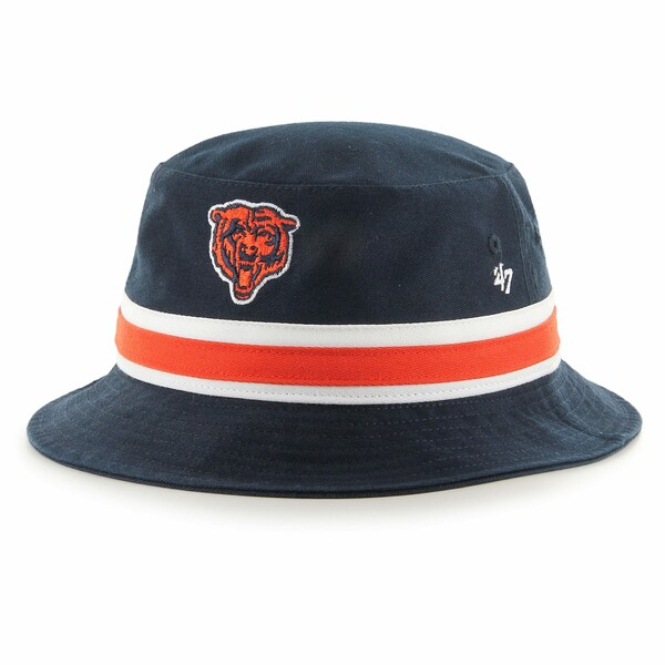 եƥ֥  ˹ ꡼ Chicago Bears '47 Striped Bucket Hat Navy