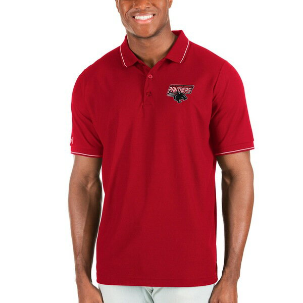 AeBOA Y |Vc gbvX Clark Atlanta University Panthers Antigua Affluent Polo Red