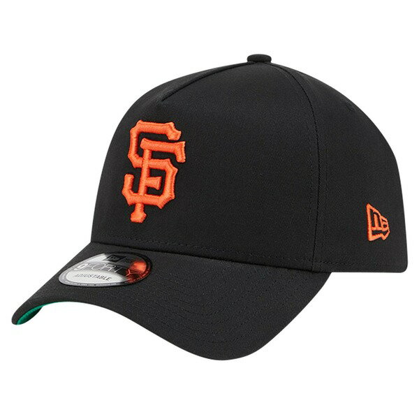 ˥塼  ˹ ꡼ San Francisco Giants New Era Team Color AFrame 9FORTY Adjustable Hat Black