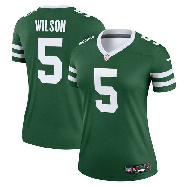 ナイキ レディース ユニフォーム トップス Garrett Wilson New York Jets Nike Women's Legend Jersey Legacy Green