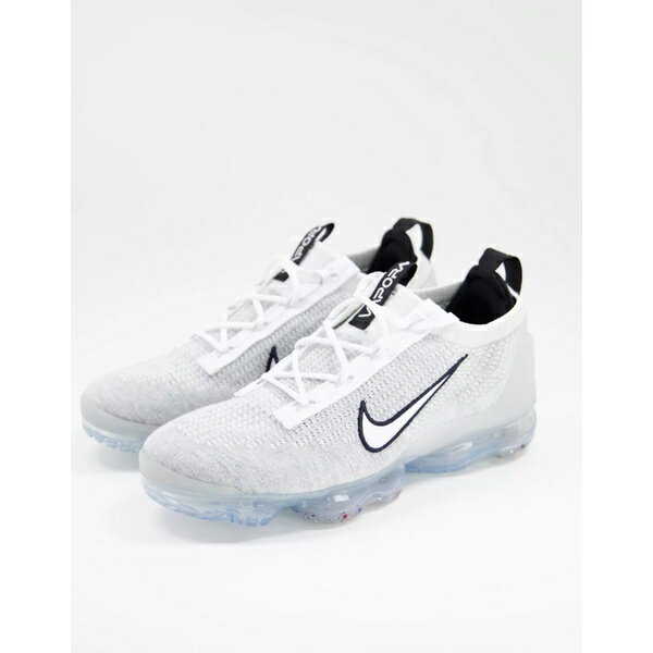 ナイキ メンズ スニーカー シューズ Nike Vapormax 2021 Flyknit sneakers in white White