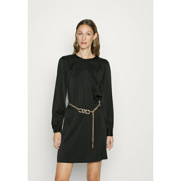 マイケルコース レディース ワンピース トップス EMPIRE CHAIN MINI - Cocktail dress / Party dress - blackのサムネイル