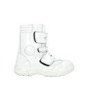 【送料無料】 コムデギャルソン メンズ ブーツ シューズ Ankle boots White