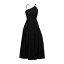 ̵ ֥ޥ ǥ ԡ ȥåץ Midi dresses Black