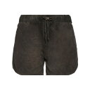 【送料無料】 サルバトーレ サントロ レディース カジュアルパンツ ボトムス Shorts & Bermuda Shorts Dark brown