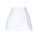 【送料無料】 ヴァレンティノ ガラヴァーニ レディース カジュアルパンツ ボトムス Shorts & Bermuda Shorts White