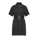 【送料無料】 リュージョー レディース ワンピース トップス Short dresses Black