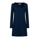 【送料無料】 ハリスワーフロンドン レディース ワンピース トップス Short dresses Blue