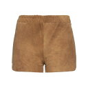 【送料無料】 サルバトーレ サントロ レディース カジュアルパンツ ボトムス Shorts & Bermuda Shorts Camel