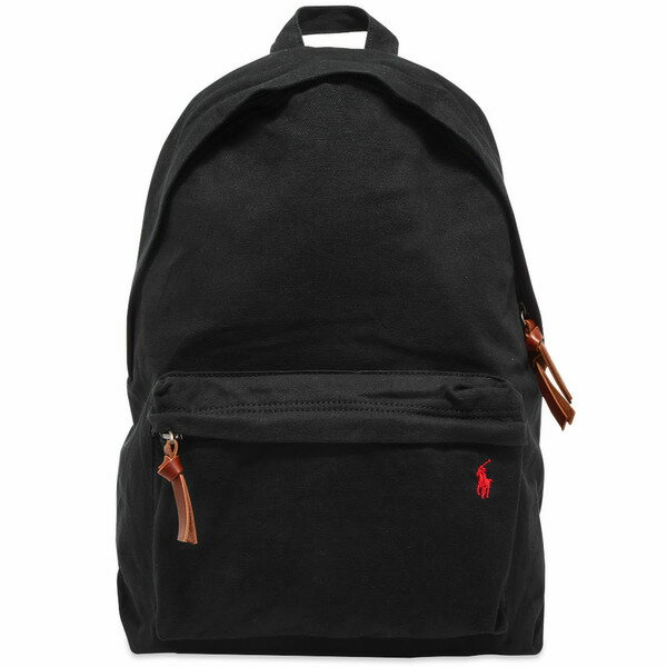 ラルフローレン メンズ バックパック・リュックサック バッグ Polo Ralph Lauren Canvas Backpack Black