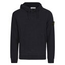 ストーンアイランド メンズ パーカー・スウェットシャツ アウター Logo Sleeve Hoodie Navy