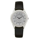 W[fB Y rv ANZT[ Norfolk State Spartans Medallion Black Leather Wristwatch -