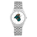 W[fB Y rv ANZT[ Coastal Carolina Chanticleers Team Logo Rolled Link Bracelet Wristwatch -