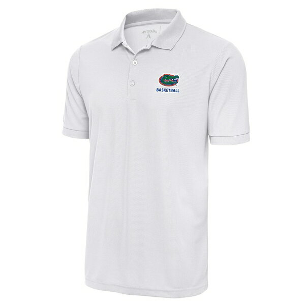 AeBOA Y |Vc gbvX Florida Gators Antigua Basketball Big & Tall Legacy Pique Polo White