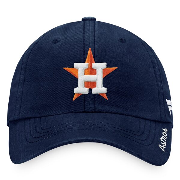 t@ieBNX fB[X Xq ANZT[ Houston Astros Fanatics Branded Women's Team Core Adjustable Hat Navy