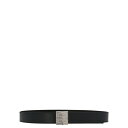 ジバンシー メンズ ベルト アクセサリー 4g Reversible Belt Black Dark Blue