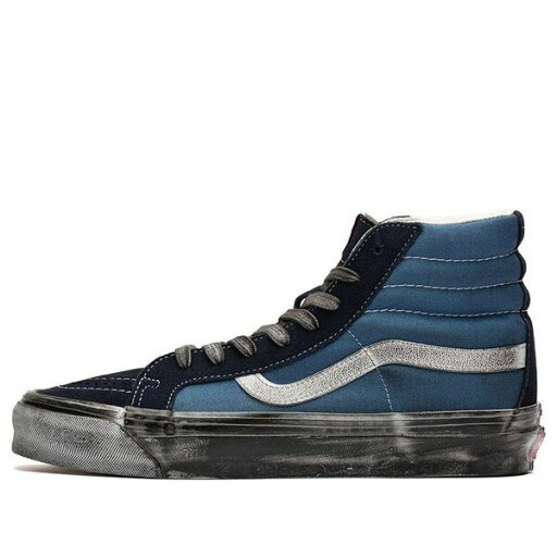 Vans バンズ メンズ スニーカー 【Vans SK8 HI LX OG 'Stressed Navy' VN0A4BVBNGJ】 サイズ US_M_4.5 Vans バンズ メンズ スニーカー 【Vans SK8 HI LX OG 'Stressed Navy' VN0A4BVBNGJ】 サイズ US_M_4.5