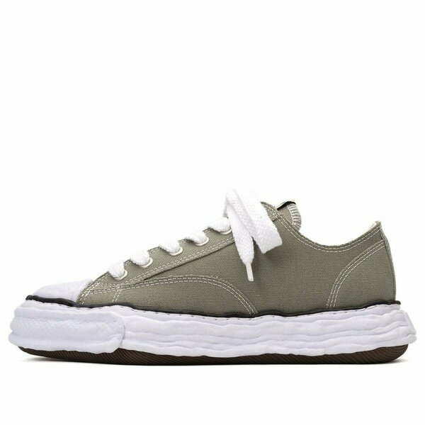 ■ブランド Maison MIHARA YASUHIRO(ミハラヤスヒロ)■商品名 Maison MIHARA YASUHIRO Peterson 23 OG Sole Canvas Low 'Green' A11FW702-GRN■色 ■サイズ サイズ US_11.5(29.5cm) ■表記の日本サイズは参考サイズとなります。実際のサイズとは前後する可能性がございます。 ■海外からお取り寄せ商品となりますので、お届けまで2週間〜3週間お時間頂いております。 ■返品・交換の対象外となっております。 ■店内全品【送料無料】です！（※沖縄・離島は別途送料3,300円がかかります） サイズ別価格表 (サイズをクリックして商品ページに飛んでください) サイズ 価格 US_M_7 183,800円 US_M_9 184,800円 US_M_10 129,800円 US_M_11 129,800円 US_M_11.5 129,800円