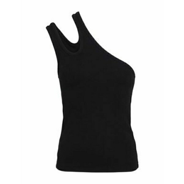 【送料無料】 リメイン バーガー クリステンセン レディース Tシャツ トップス Tank tops Black
